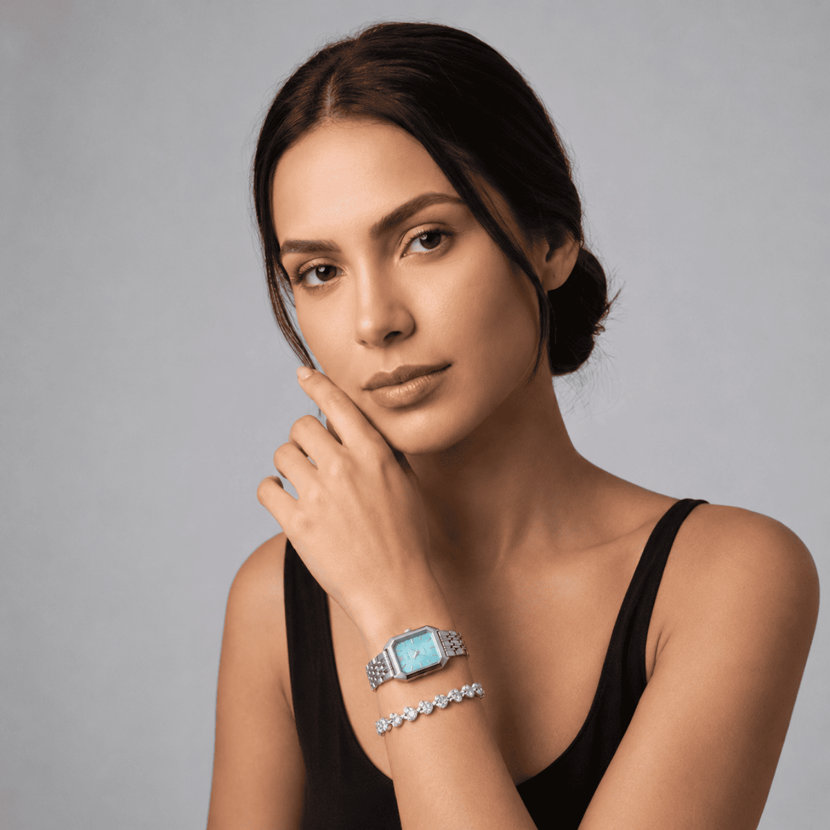 Relógio Feminino Vartelli Aurea Duo Pulseira Brinde Prata
